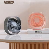 PTMJ Desktop USB Silent Mini Fan Ultra-quiet Fans Home Office Creative Fan Portable Small Fan Three-speed Fan Summer Cool Tools