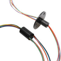 1PCS PTZ Gimbal ด้านนอก Dia.12.5mm 8CH ไฟฟ้าแปรง Conductive Slipring Collecting Joint Connector 360องศาหมุน Slip Ring