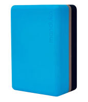 Manduka บล็อกโยคะรุ่น Recycled Foam Yoga Block (Limited Edition) - Dresden Blue (9" L x 6" W x 4" D)