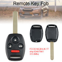 313.8เมกะเฮิร์ตซ์ Keyless Entry Key รถรีโมท Fob พร้อม ID46/7961ชิป MLBHLIK-1T Fit For