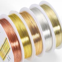 【YD】 1 Roll 0.2-1.0mm Multicolor Preserving Jewelry Wire Beading Cord String Making Findings Supplies