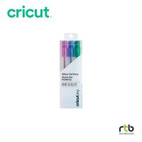 Cricut Joy Glitter Gel Pens ขนาด 0.8 mm. 3 ด้าม (สีชมพู. ฟ้า. เขียว)  ปากกาสำหรับเขียนหรือวาดลวดลาย ใช้กับเครื่อง Cricut Joy