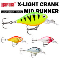 เหยื่อปลอม RAPALA X-LIGHT CRANK MID RUNNER