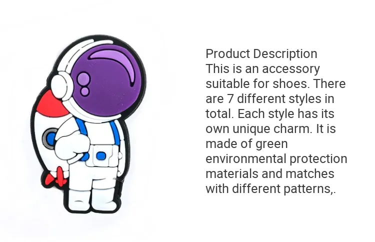 Space ship crocs pin for crocs clogs button pin planet rocekts astronaut |  Lazada PH