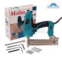 Hot Sale! Molita เครื่องยิงแม็กไฟฟ้า ตะปูไฟฟ้า ขาเดี่ยว F30 ปรับรอบได้ 6 ระดับ 3000W ส่งไว+ เครื่องยิงแม็กซ์