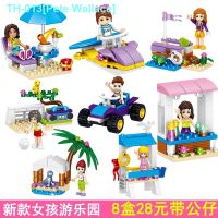 ❏ Girl series of building blocks toys assembled puzzle small particles simple princess 6 primer puzzle