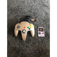 Nintendo 64 Joy Controller Gold  /Japan