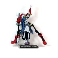 【CW】Undertale Sans Papyrus couple GM acrylic stand figure model plate holder cake topper anime