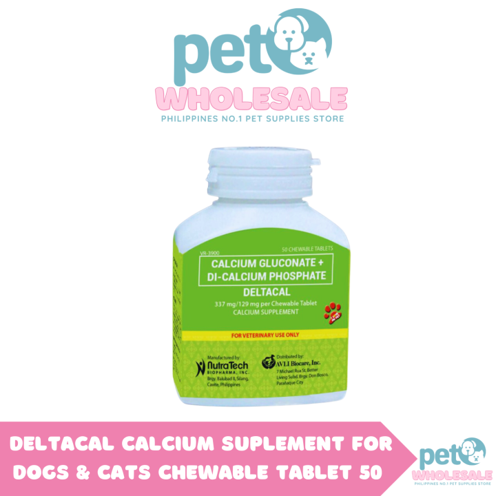 DELTACAL CALCIUM SUPLEMENT FOR DOGS & CATS Lazada PH