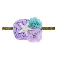 Accessories Girls Fashion Headdress Princess Ocean Starfis Mermaid Headband