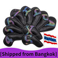 [Shipped from Bangkok]10ชิ้นเหล็กกอล์ฟครอบคลุมอุปกรณ์กอล์ฟฝาครอบป้องกันครอบคลุมกอล์ฟคลับครอบคลุม