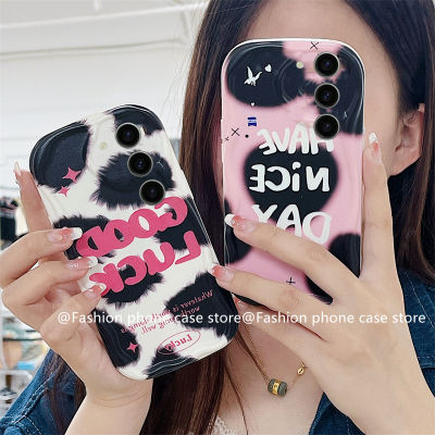 Phone Case เคส Samsung Galaxy S23 S22 S21 FE S23 + Ultra Plus 5G กราฟฟิตีสีน้ำมาการองเคสโทรศัพท์เลนส์ป้องกันตกซิลิโคนปกหลัง2023