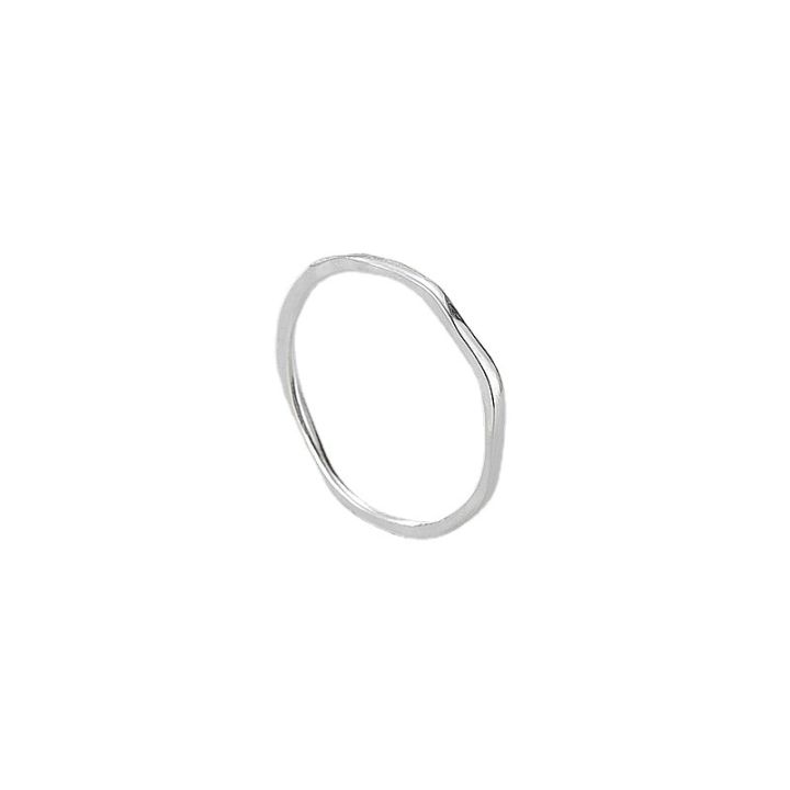 cod-s925-เงินสเตอร์ลิงเกาหลีแหวน-ins-แหวนผู้หญิงแบบพับลายเฉพาะสไตล์