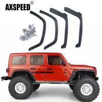 AXSPEED สแตนเลสล้อคิ้วพิทักษ์พลุสำหรับ Axial SCX10 III AXI03007รถจี๊ปแรงเลอร์110 RC ตีนตะขาบรถเชลล์ร่างกายชิ้นส่วน