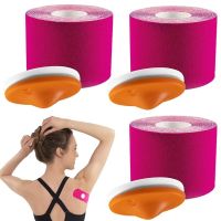 5M Kinesiology Tapes Waterproof Muscle Support Tapes Physio Tape Roll, Strong Grip Medicated Sport Physio Tape Strapping