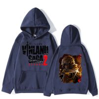 Cartoon Anime Thorfinn Graphic Hoodie Men Vinland Saga Sweatshirt Long-sleeved Casual Streetwear Clothing Spring Pullovers Size XS-4XL