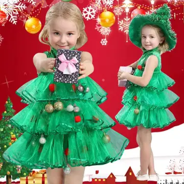 Christmas tree best sale dress girls