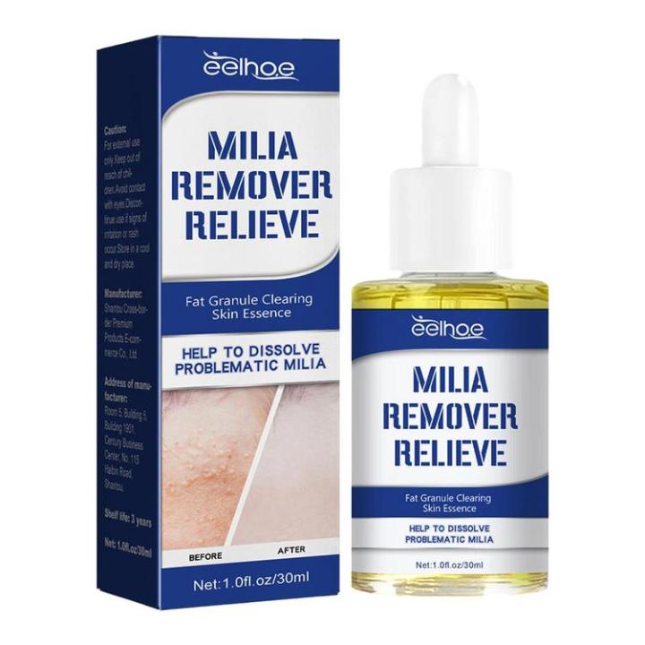 Milia Remover Serums Face Smooth Essence 30ml Fat Granule Removal