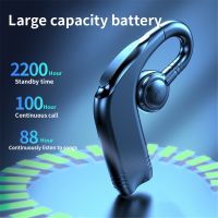 hot【DT】 Bluetooth 5.2 Business Headset 20 hours life Large capacity single-sided headset with microphone