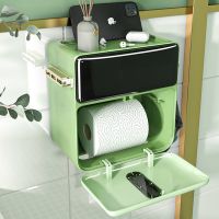 Waterproof Toilet Paper Roll Holder Paper Towel Holder Wall Mounted Wc Paper Stand Case For Toilet Paper Bathroom Accessories