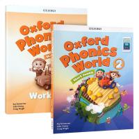 ภาษาอังกฤษต้นฉบับNew OPW OxfordภาษาอังกฤษNaturalการสะกดWorldหนังสือเรียนระดับ2 App Oxford Phonicsระดับโลก2 Textbook + การออกกำลังกายที่กั้นหนังสือรูปBookออกเสียงA-Z Oxfordโรงเรียนประถมศึกษาเด็กBab