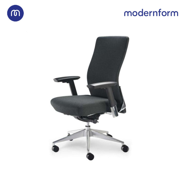 modernform-เก้าอี้สำนักงาน-รุ่น-series15-เบาะสีดำ-พนักพิงกลาง-สีดำ-เก้าอี้ทำงาน-เก้าอี้ออฟฟิศ-เก้าอี้ผู้บริหาร-เก้าอี้ทำงานที่รองรับแผ่นหลังได้ดีเป็นพิเศษ-ปรับที่วางแขนได้-3-ทิศทาง-ปรับล็อคเอนพนักพิงไ