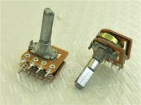 5pcs 148-type double potentiometer B250K / with tapping handle length 25MM flower / 8 feet