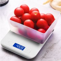10kg Digital Kitchen Scale Electronic scale Food scale stainless steel household scale 1g LCD personal scale weighing instrument Luggage Scales