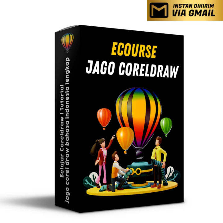 Belajar Desain Coreldraw Tutorial Jago Corel Draw Bahasa Indonesia Lengkap Lazada Indonesia