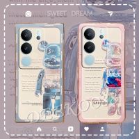 เคสนิ่มใส VIVOV29 VIVO V29 5G เคสสมาร์ทโฟนใหม่มีในสต็อกเคสมือถือการ์ตูนน่ารักน่ารักหมีปกป้องกรอบกล้อง