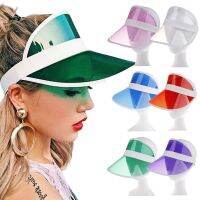 Hats for Fashion Transparent Adjustable Cap Top UV Protection Outdoor