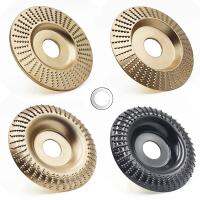 4PCS Wood Carving Disc Replacement Spare Parts for 4inch or 4 1/2in Angle Grinder with 5/8in Arbor, Grinding Wheel Shaping Disc for Wood Cutting