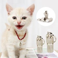 【FCL】△ Dog Storage Tube Anti Lost Address Label Name ID Tags Metal Collar Necklace Pendants Collars