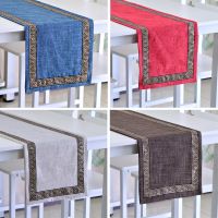 Nordic American Table Runner Merry Christmas Decoration Modern Table Cloth Cotton Linen Luxury Table Runner Bed Flag Hot Sales