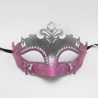 Halloween decoration Masquerade mask half face mask for women mask fun eye mask high-end stage party live broadcast props and gifts