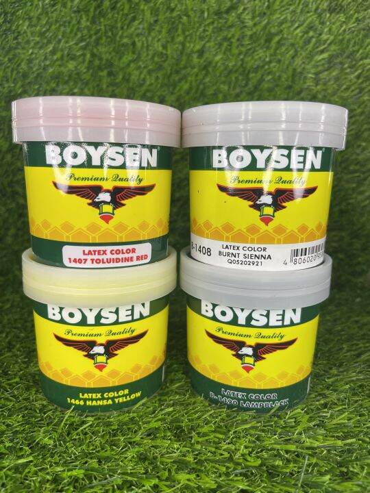 Boysen Latex Colors 1/4 Liter waterbased acrylic colorants Lazada PH