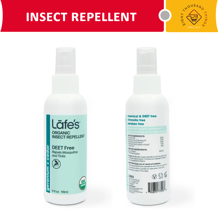 Lafe's Organic Insect Repellent 118ml Lazada PH
