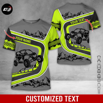 2023 Personalized Name Love Off Road Full Color All Over Printed Clothes grey NJ851