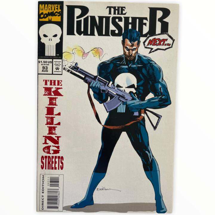 Punisher 93 Published Aug 1994 by Marve l Comic Book Cover art by Bill ...