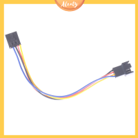 Aleaty? 5 PIN ถึง4 PIN Fan CONNECTOR ADAPTER convertion line EXTENSION CABLE สำหรับ Dell