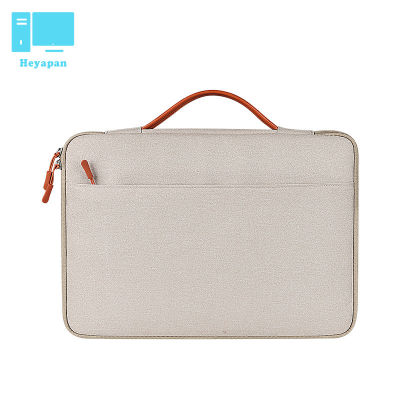 กระเป๋าถือแล็ปท็อปแบบใช้ได้ทั่วไปมีซิปคู่กระเป๋าแล็ปท็อปใช้ได้กับกระเป๋าเอกสาร Macbook Ipad กระเป๋าหิ้ว