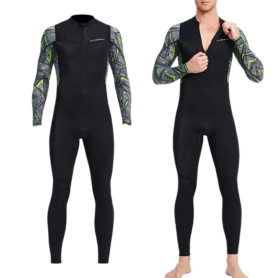 Wetsuit Men Diving Suit Full Body Scuba Wet Suit Surf Swimming