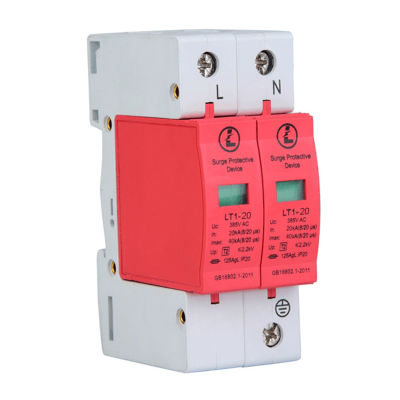 อิกวน®2P 20KA/40KA/65KA/80KA 420V เครื่องกันไฟกระชากเอซี Lightning House Arrester