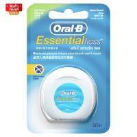 ออรัล-บี เอสเซนเชียล ฟลอส 50 เมตร ไหมขัดฟัน [Oral-B Essential Floss 50 meters Dental Floss]