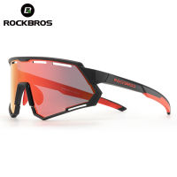 ROCKBROS ขี่จักรยานแว่นตา P Olarized P Hotochromic แว่นตาผู้ชายผู้หญิงกีฬาแว่นกันแดดขี่จักรยานแว่นตาแว่นตา2เลนส์