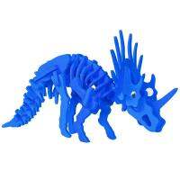 ตัวต่อไดโนเสาร์ ของเล่นเสริมพัฒนาการเด็ก crafToy EVA Dinosaur Styracosaurus