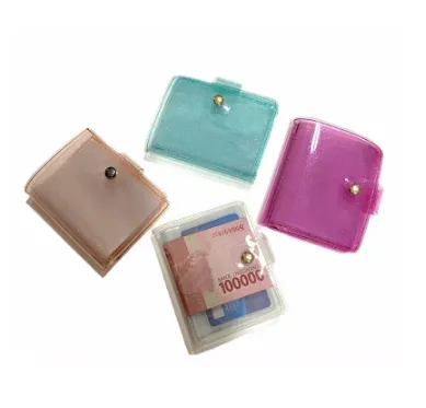 Dompet Kartu PVC - Dompet Kartu Transparan - Dompet Kartu Cantik