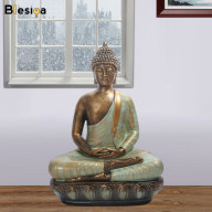 Blesiya Tượng Phật Ngồi Thiền Bằng Nhựa Ngoài Trời Châu Á-Theo Chủ Đề thumbnail