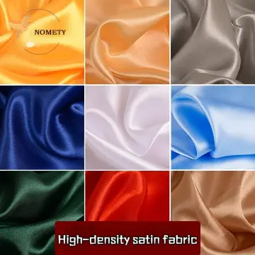 Solid Color Glitter Encryption Mesh Translucent Ice Silk Satin