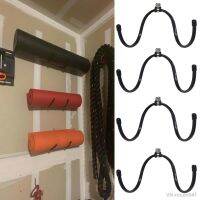 Foam Roller Yoga Mat Storage Rack. Easy Wall Mount. Full Hardware. 4pcs/Set